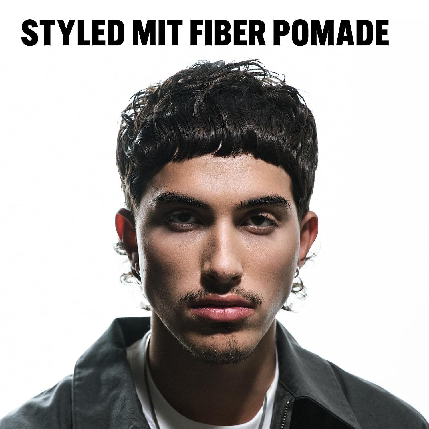 Detalle de STMNT STATEMENT GROOMING GOODS Fiber Pomade – Starker Halt, halbmattes Finish und einfache Abwaschbarkeit