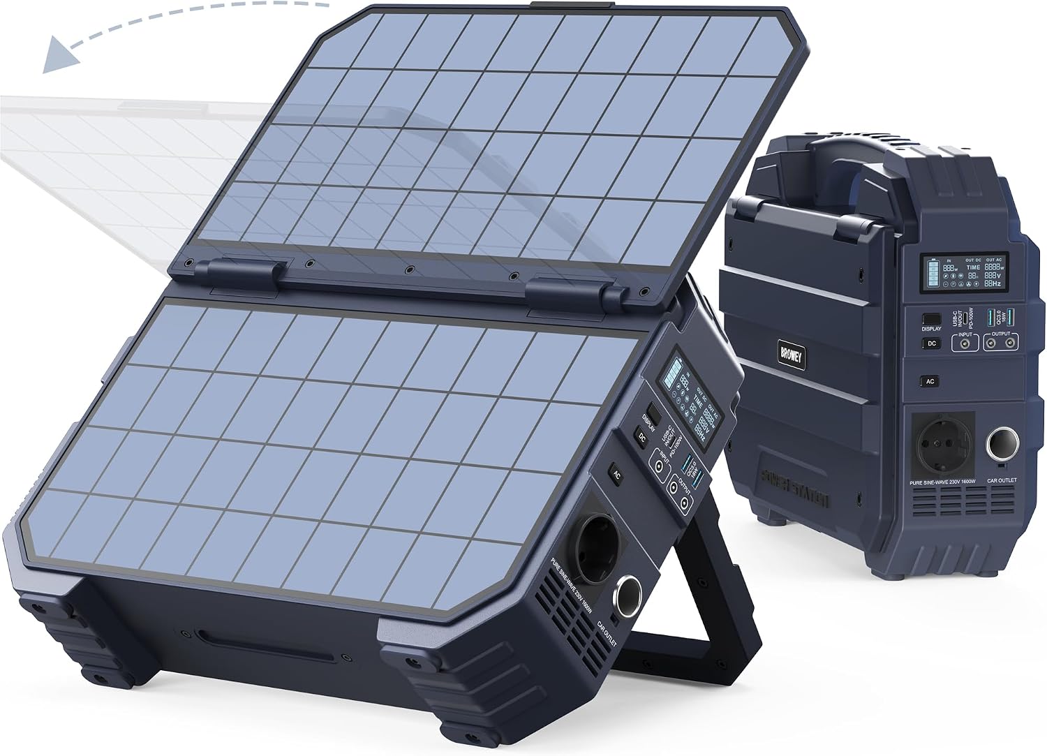 Detalle de BROWEY Power Station 1024Wh 1600W
