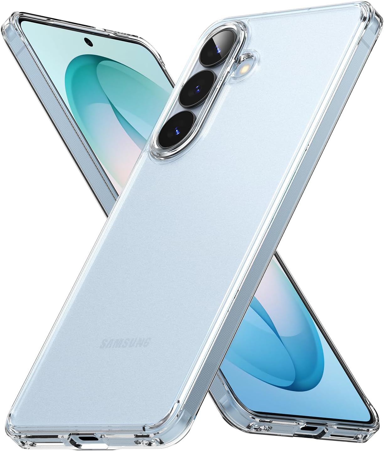 Detalle de Ringke Fusion Case for Samsung Galaxy S26 Plus – Anti-Fingerprint Matte Translucent with Shockproof Bumper
