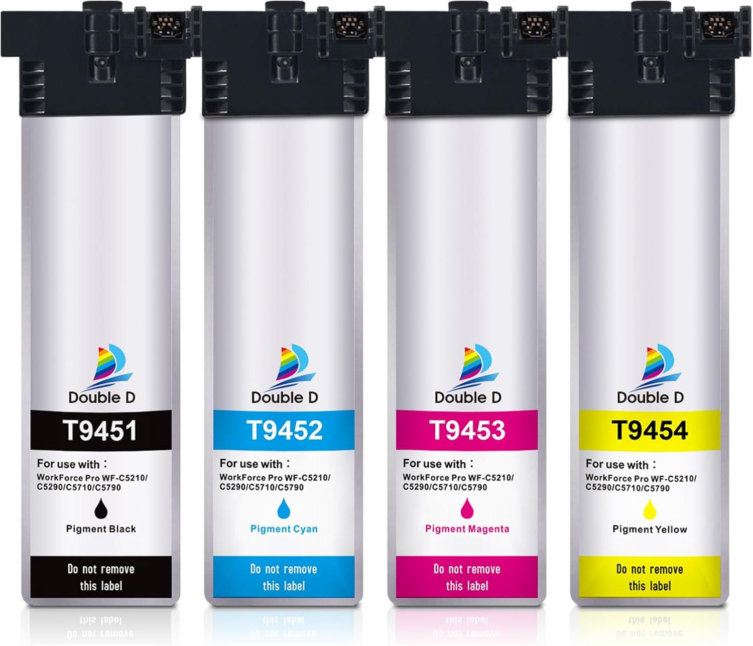 Detalle de DOUBLE D T9451 per Epson 4 pack