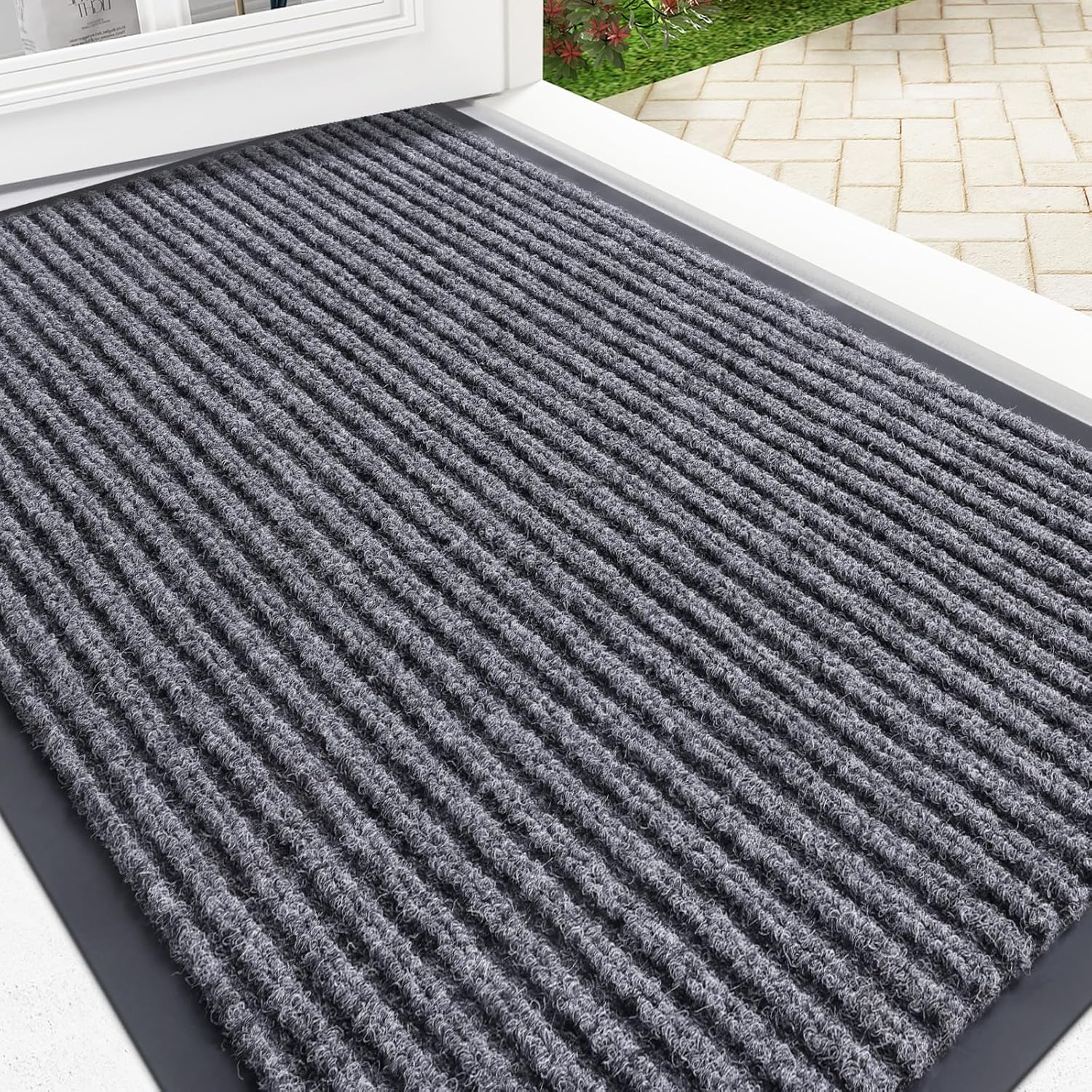 OLANLY Front Door Mat 29.5x17, Waterproof Doormat 🧽