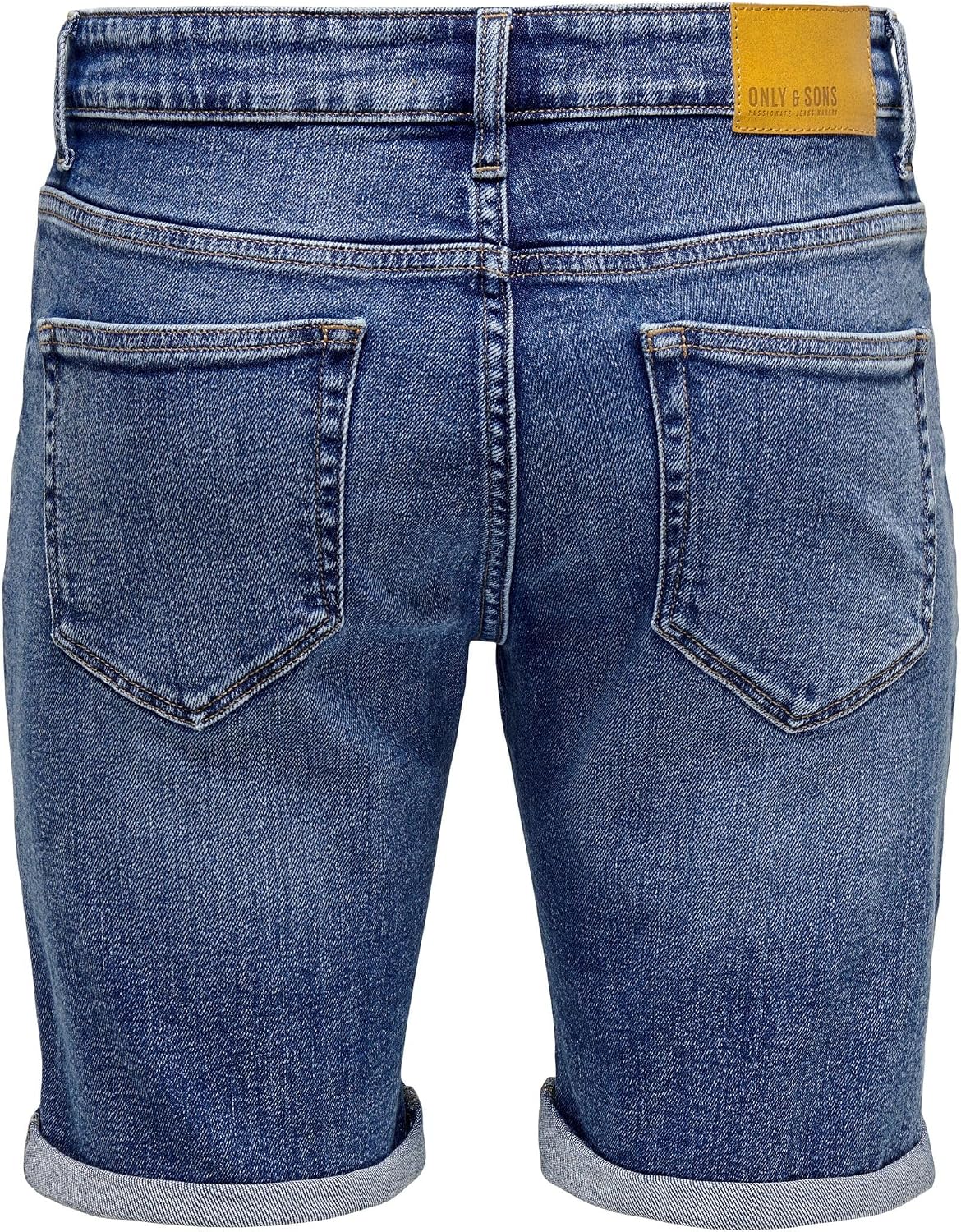 Detalle de Herren O&S Denim Capri Shorts 3/4 Bermuda – Jeans-Shorts für Sommerfreizeit von ONSPLY