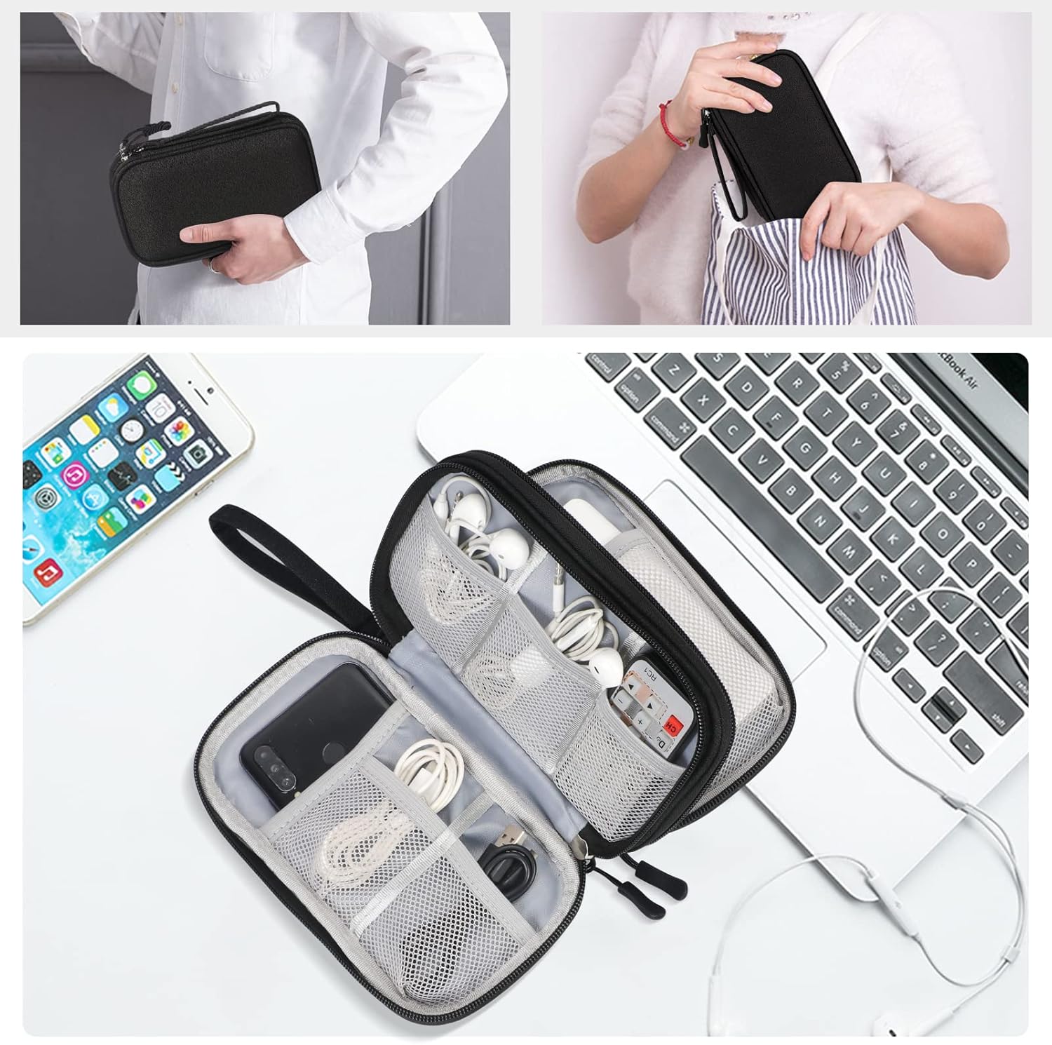 Thumbnail 6 de Simpolor cable organiser bag double layer