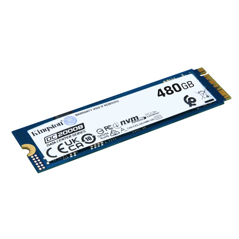 Thumbnail 3 de Kingston DC2000B 480GB SSD M.2 PCIe 4.0 NVMe