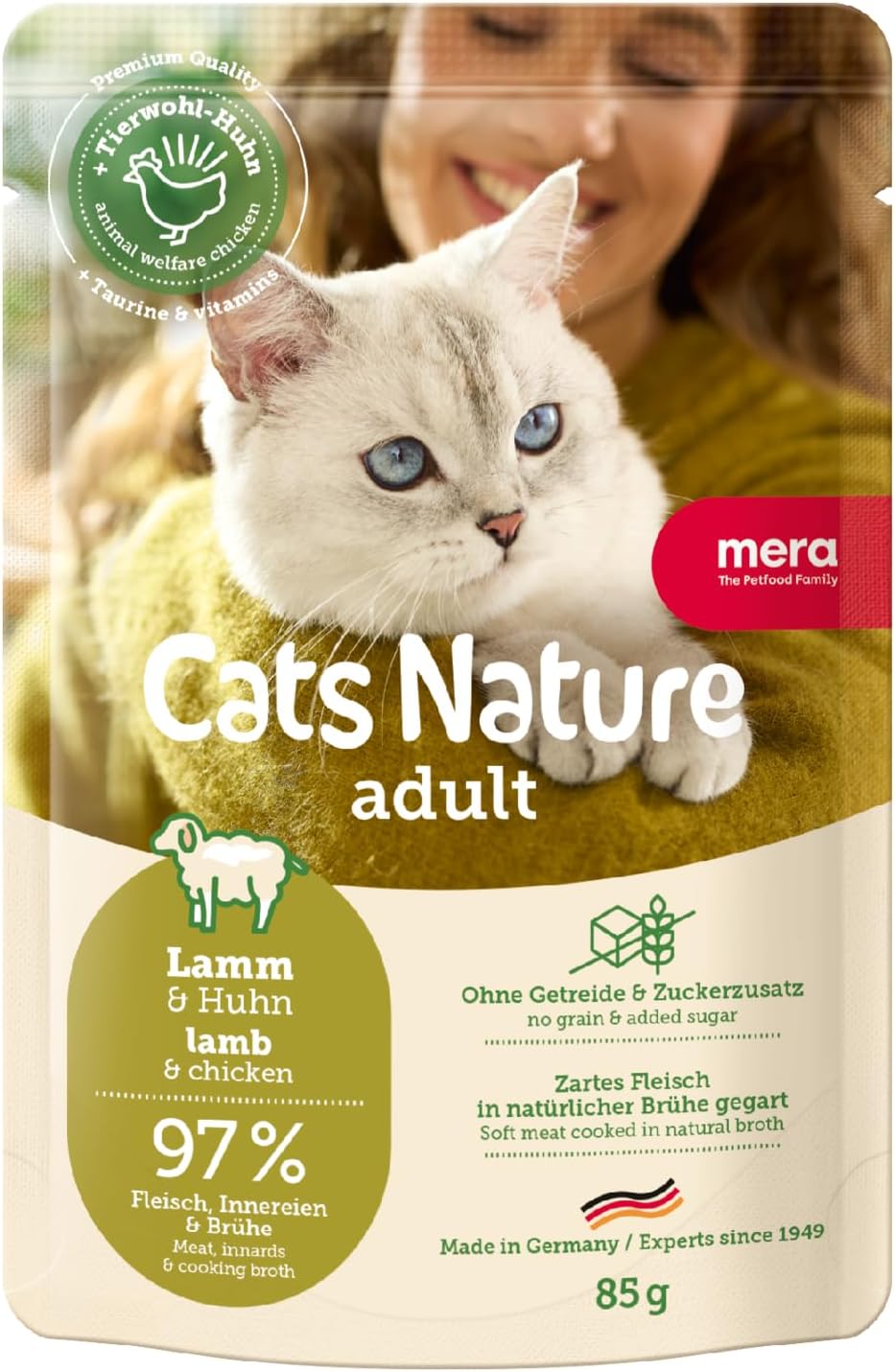 Thumbnail 6 de MERA Cats Nature Katzenfutter 12×85 g 🐱