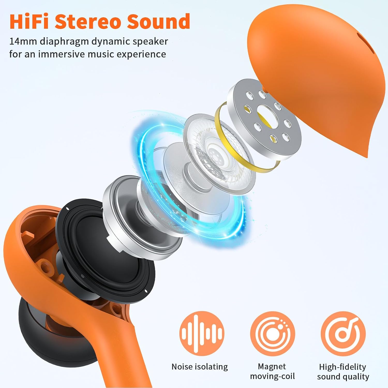 Thumbnail 1 de USB C Headphones with Mic and Volume Control