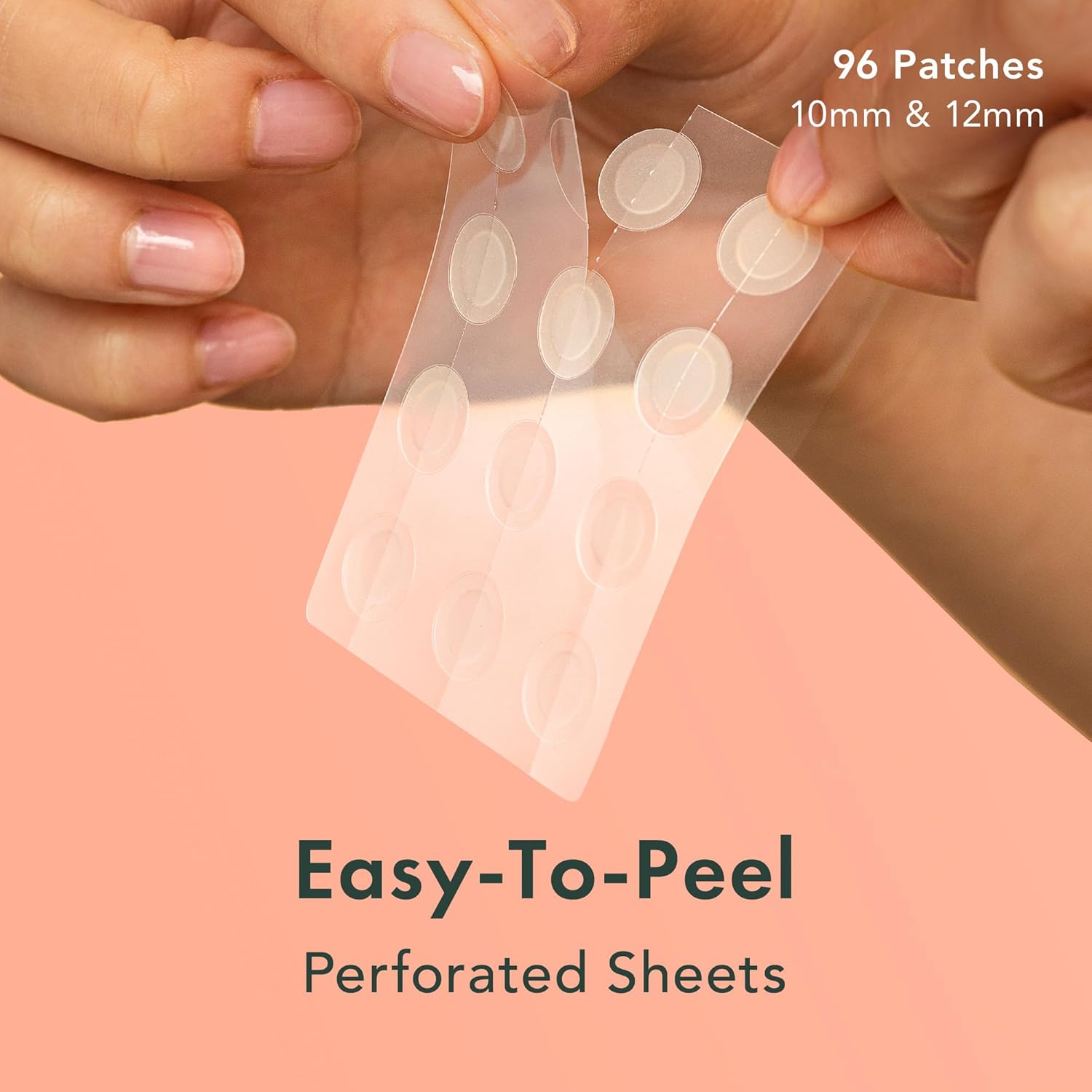 Thumbnail 1 de Rael Miracle Invisible Spot Cover Hydrocolloid Acne Spot Patches (96 count, 2 sizes)