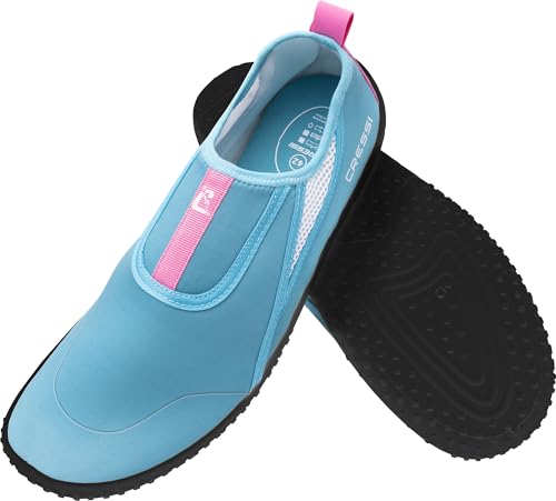 Detalle de Cressi Kiwi Shoes Azure/Pink 43 - Scarpe acquatiche unisex per sport e passeggiate in ambienti umidi