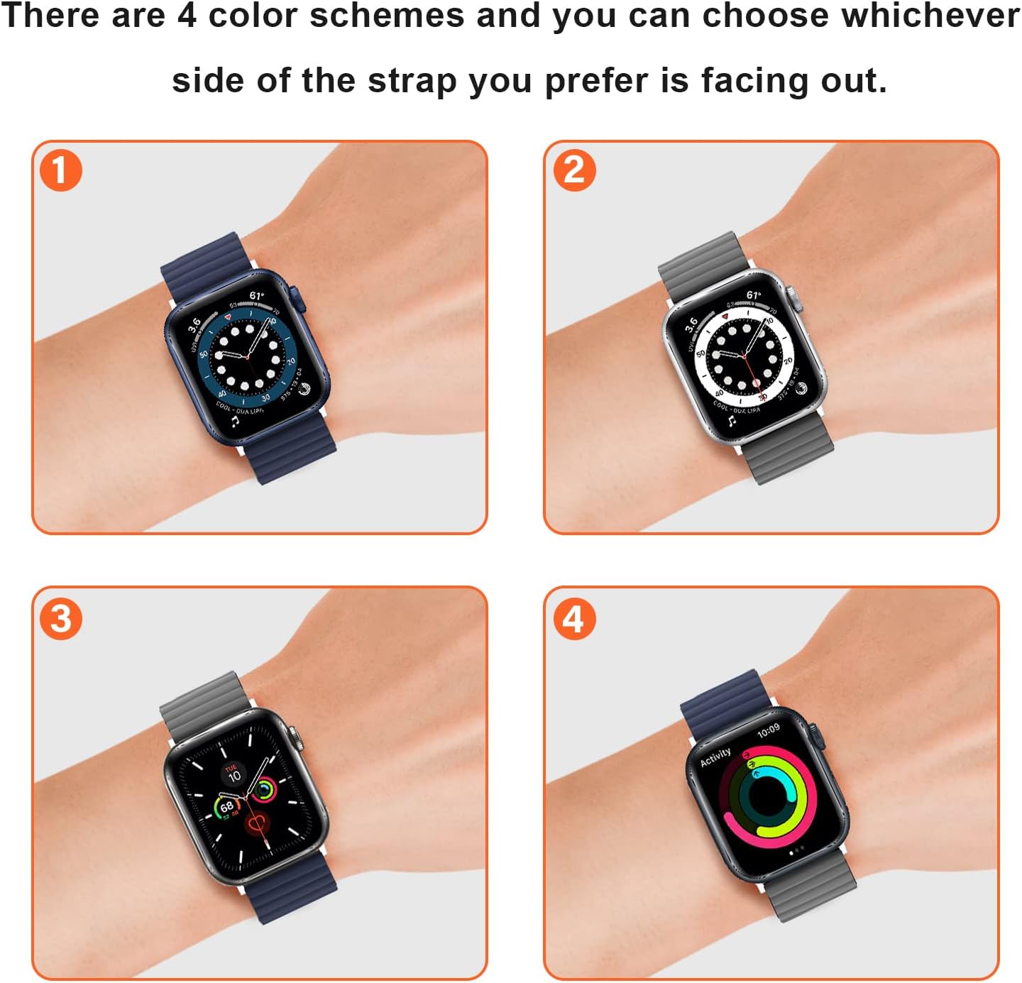 Thumbnail 4 de Anlinser Magnetic straps for Apple Watch 49mm