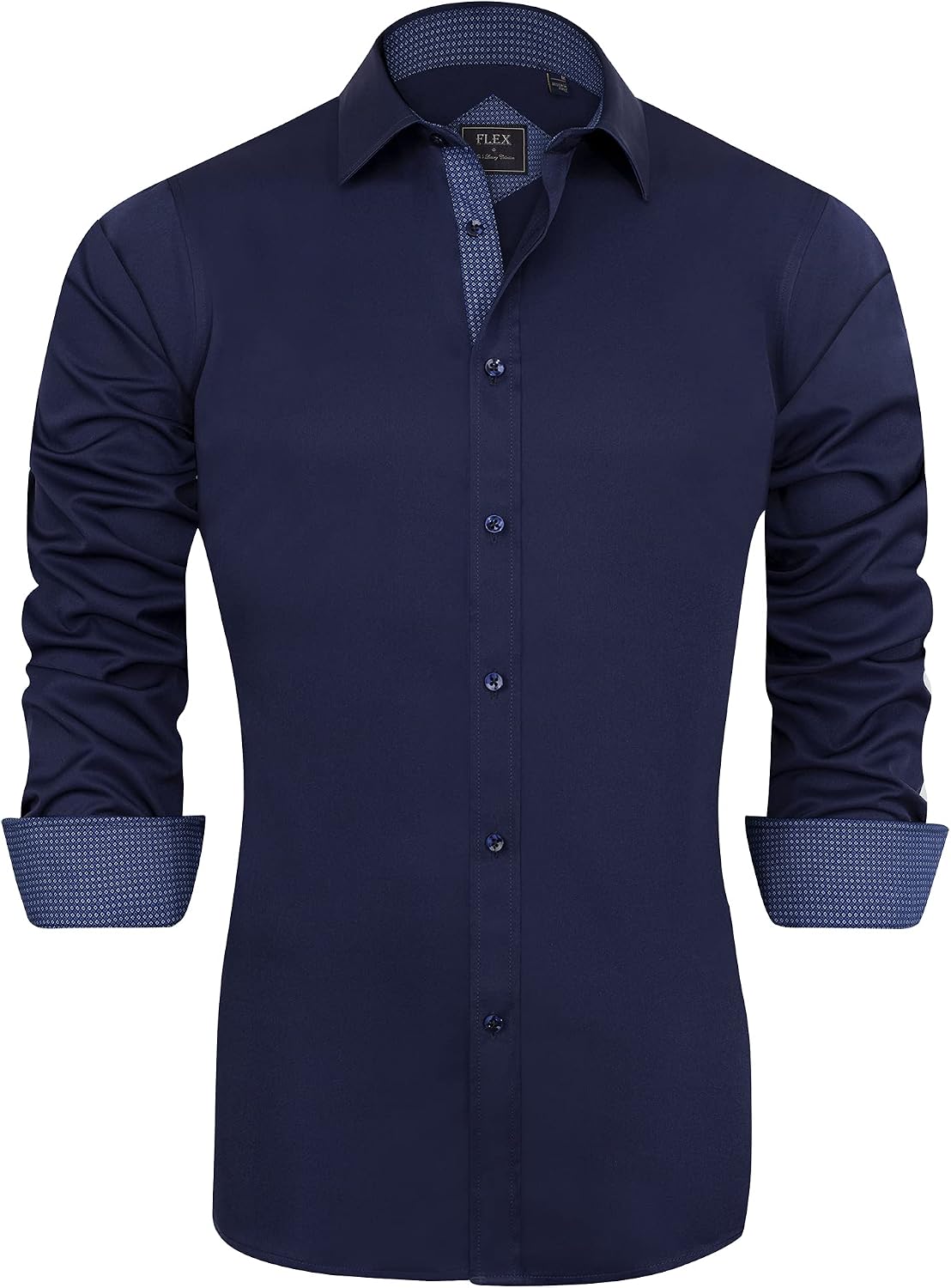 Detalle de J.VER Herren Hemd Regular Fit Langarm