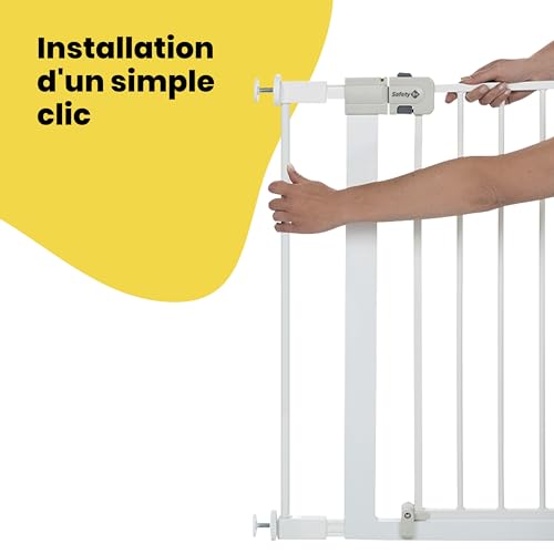 Detalle de Rallonge de barrière Safety 1st Easy Close Metal – 7 cm (sans perçage) pour barrières enfant