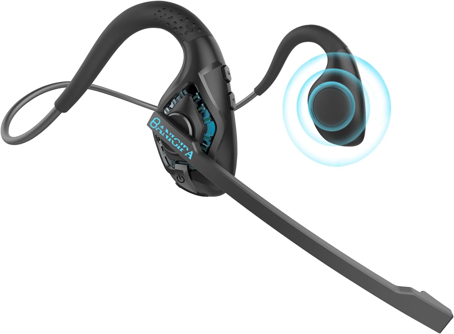 Detalle de BANIGIPA Open Ear Headphones 10 Hrs Playtime