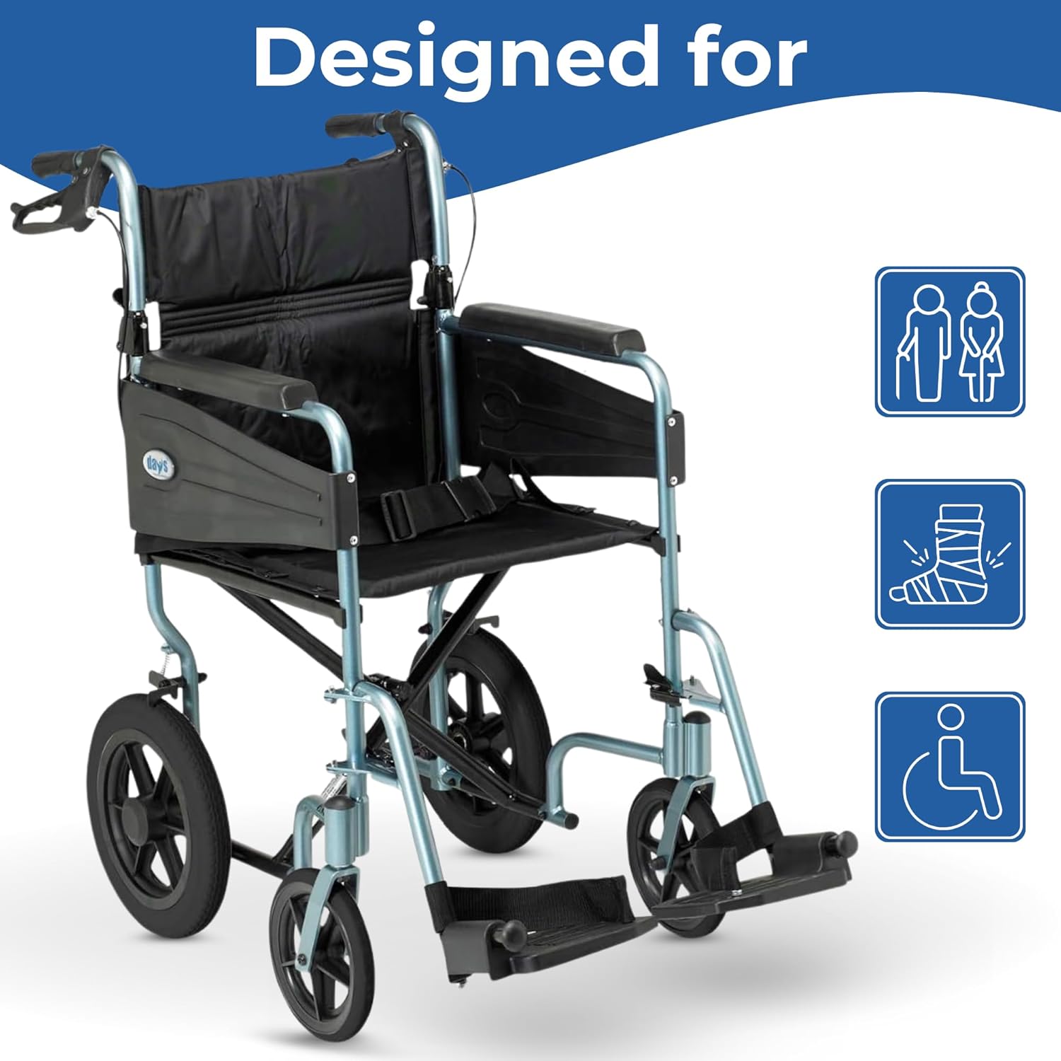 Thumbnail 1 de Days Lightweight Wheelchair