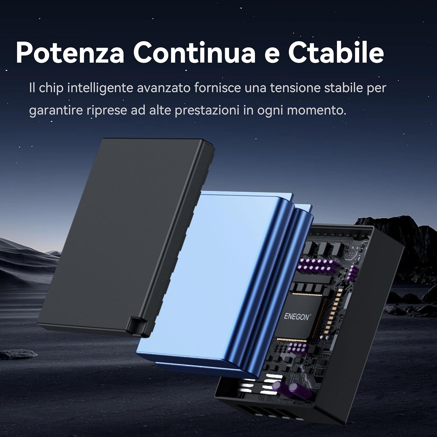 Thumbnail 4 de ENEGON NP-W126S / W126: 2 batterie + caricatore dual USB per fotocamere Fujifilm compatibili