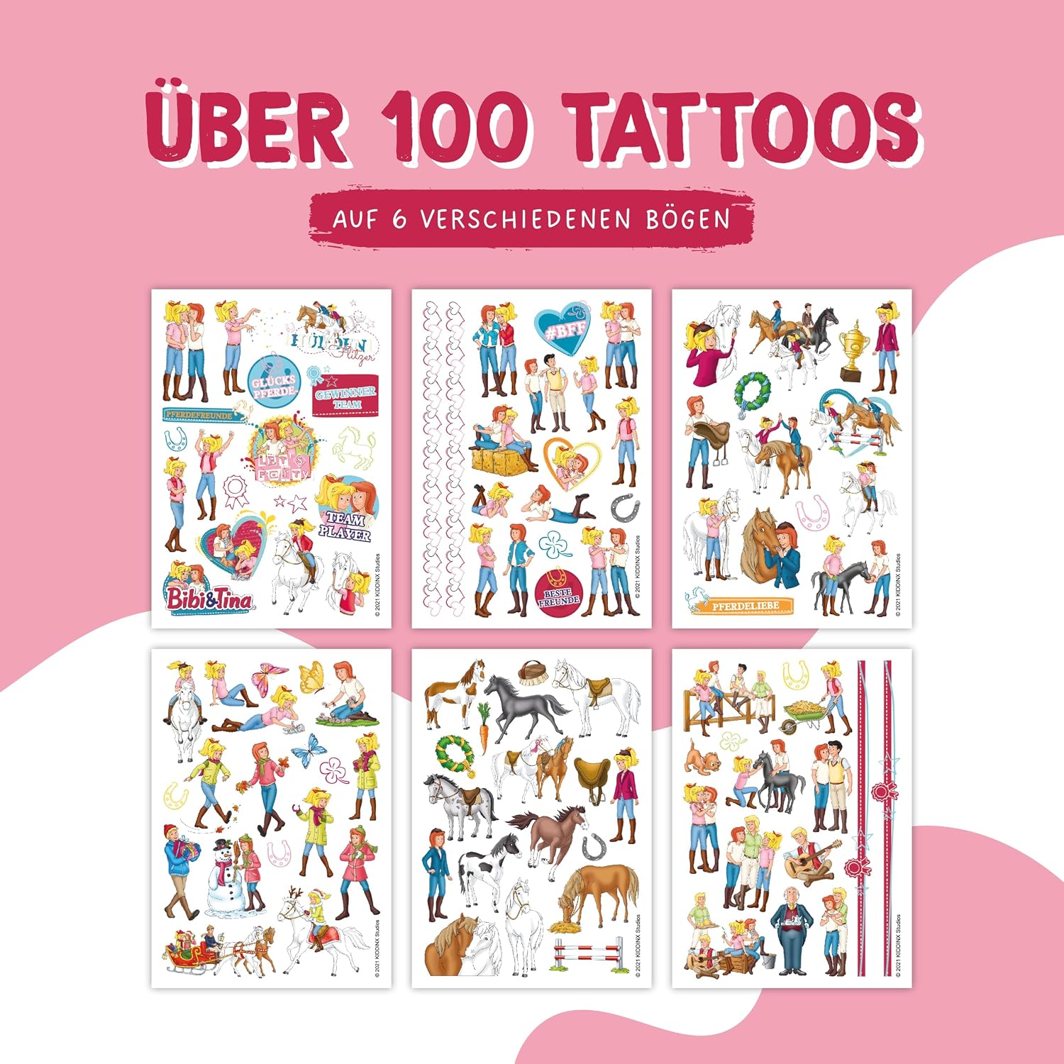 Detalle 2 de Papierdrachen 100 Kindertattoos 🎨