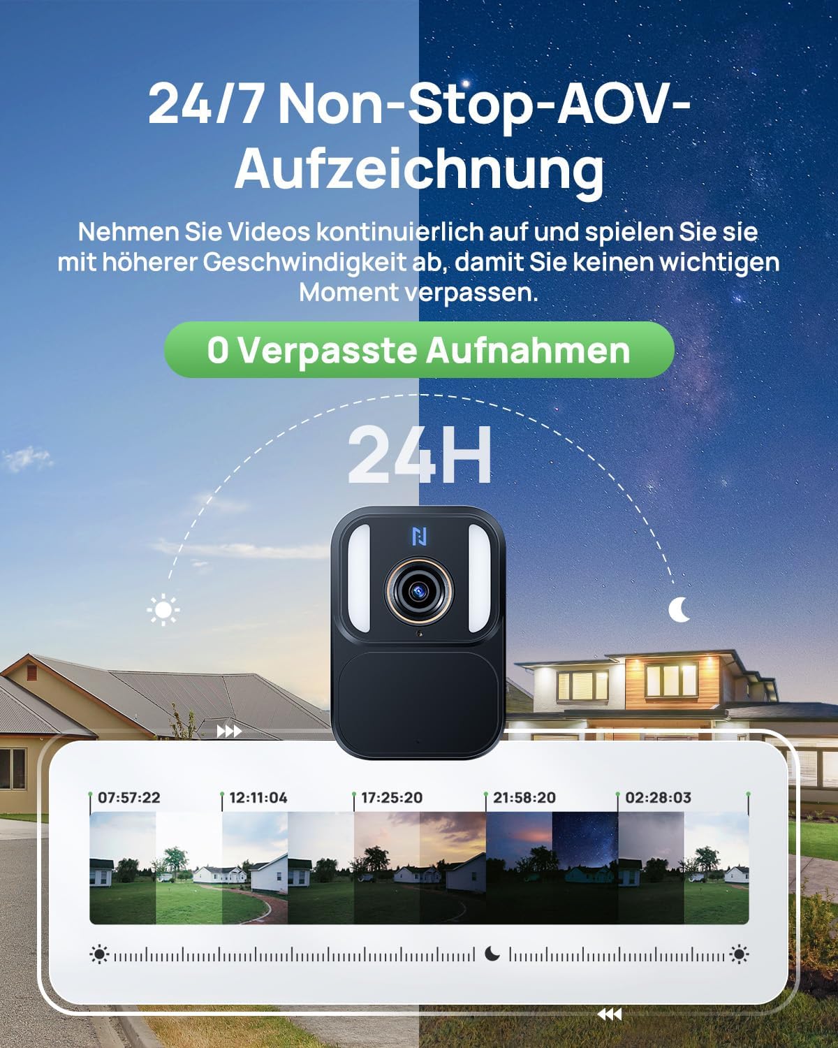 Thumbnail 4 de Anona Aurora 4K Solar Überwachungskamera 8MP