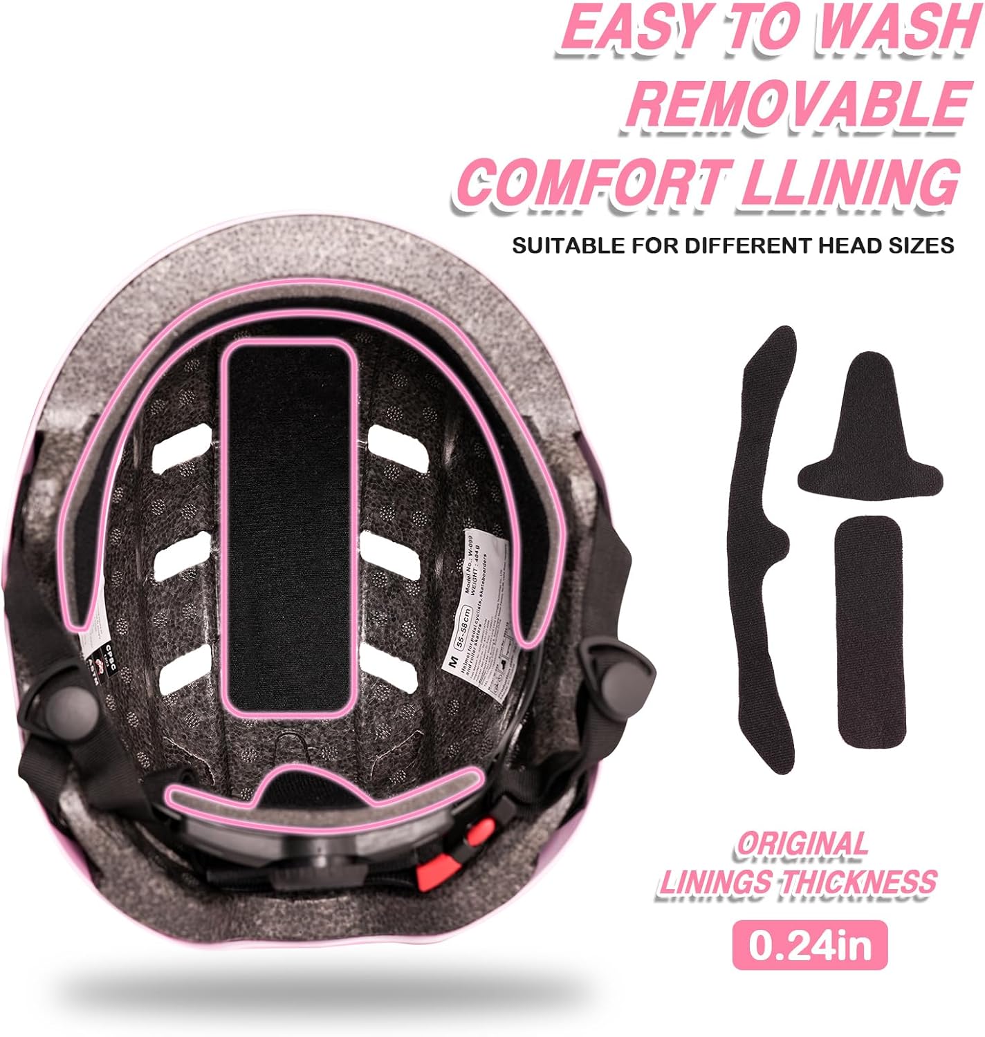 Thumbnail 5 de Kids Bike Helmet with Protective Gear Set for 3-14+ | Multi-Sport Safety Helmet + Knee, Elbow, and Wrist Guards