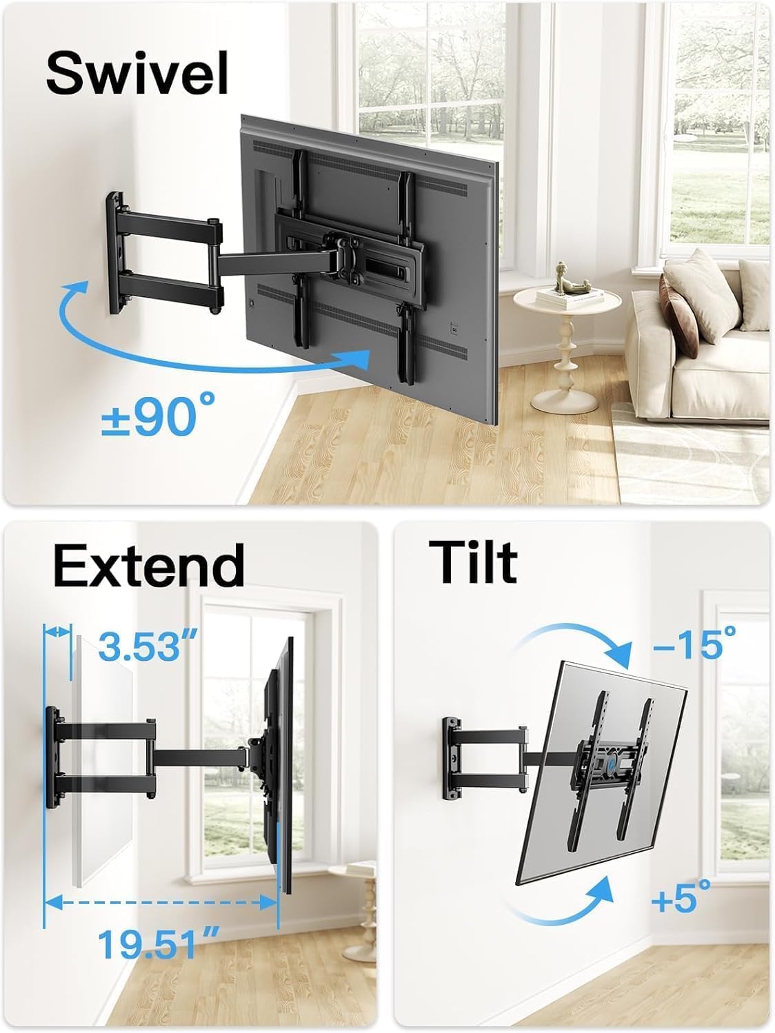 Thumbnail 5 de Pipishell PIMF9 TV Wall Mount 65