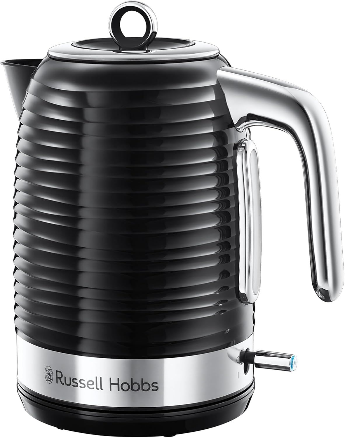 Detalle de Russell Hobbs Inspire 2 Slice Toaster (Grey, 1050W) with Extra Wide Slots and Lift & Look