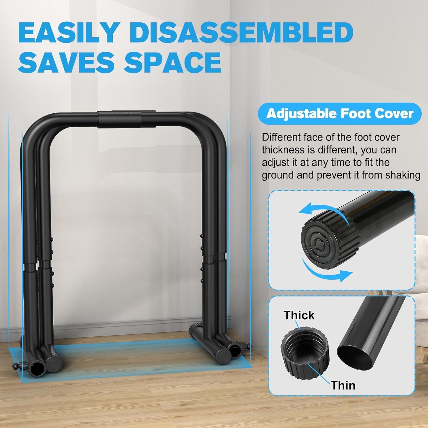 Thumbnail 3 de RELIFE REBUILD YOUR LIFE Dip Station – verstellbare Dip Bar, Parallettes und Push-Up Ständer