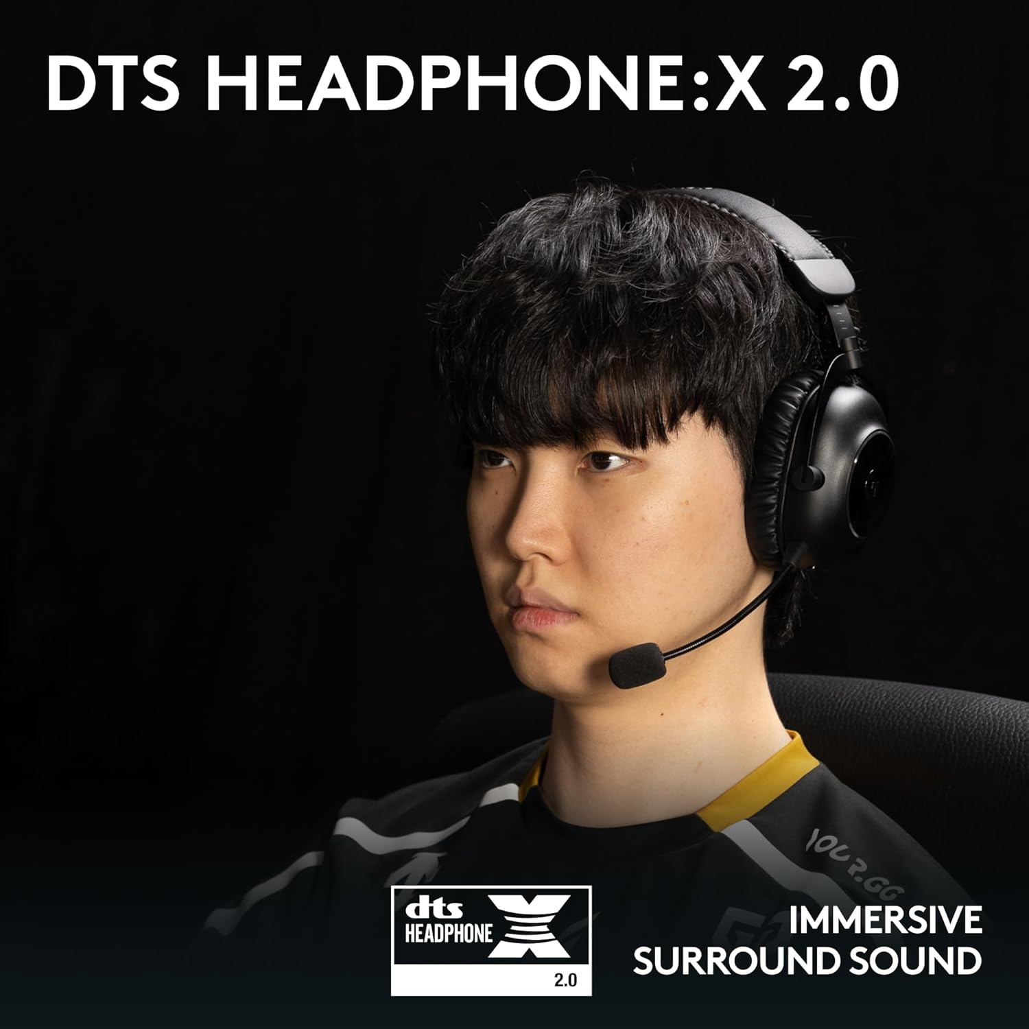 Detalle 2 de Logitech G PRO X 2 LIGHTSPEED Wireless Gaming Headset (Black) — A pragmatic pick for esports-minded gaming