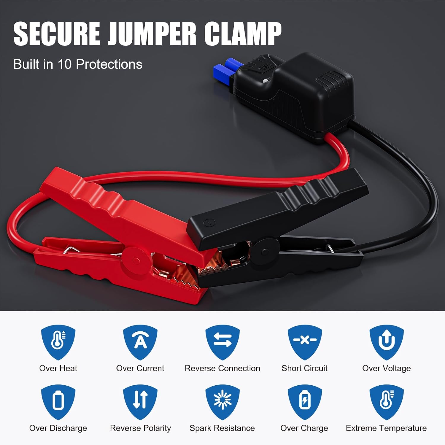 Thumbnail 2 de Povasee Starthilfe Powerbank 5000A Jump Starter