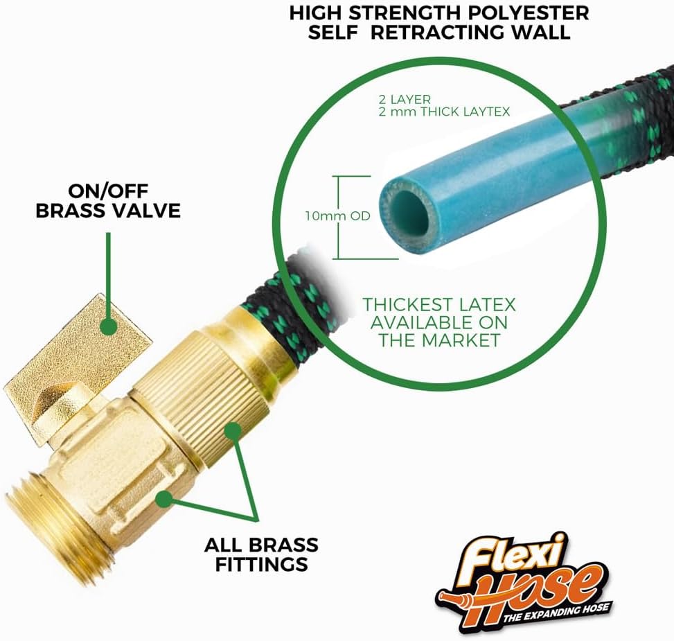 Detalle 2 de Flexi Hose 50FT Lightweight Expandable Garden Hose