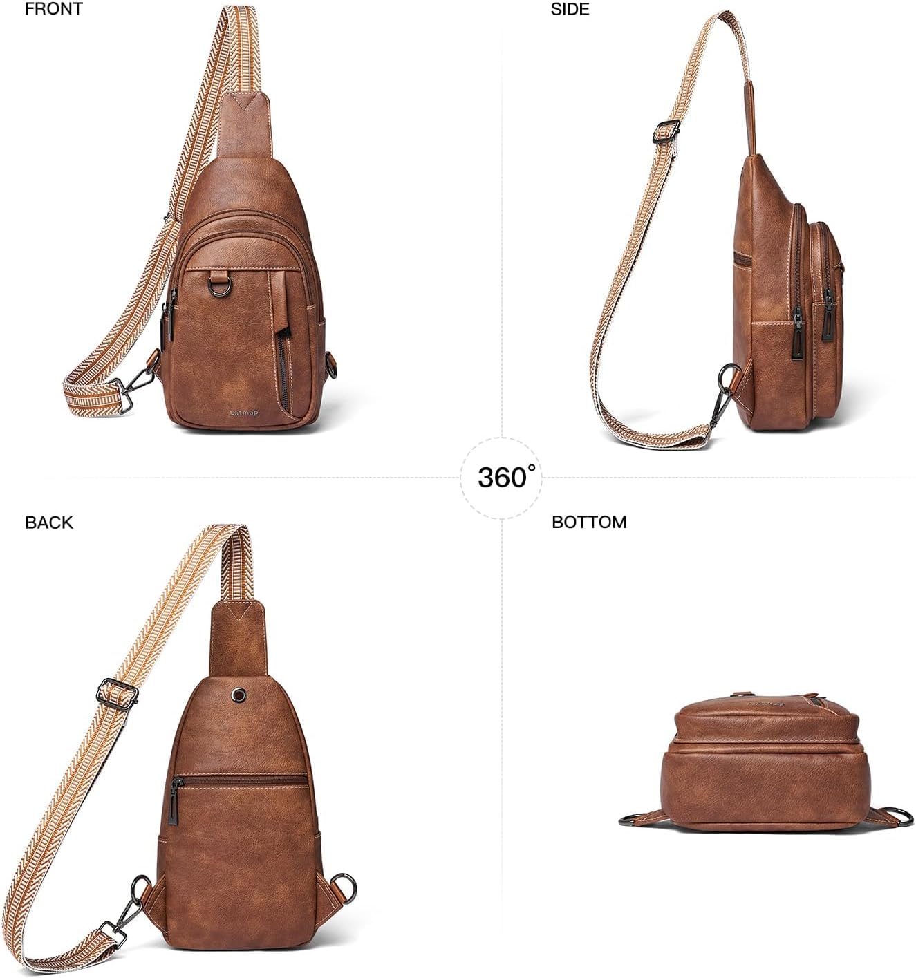 Thumbnail 6 de LATMAP Sling Bag Women 7L: A compact, versatile crossbody for daily errands and travel