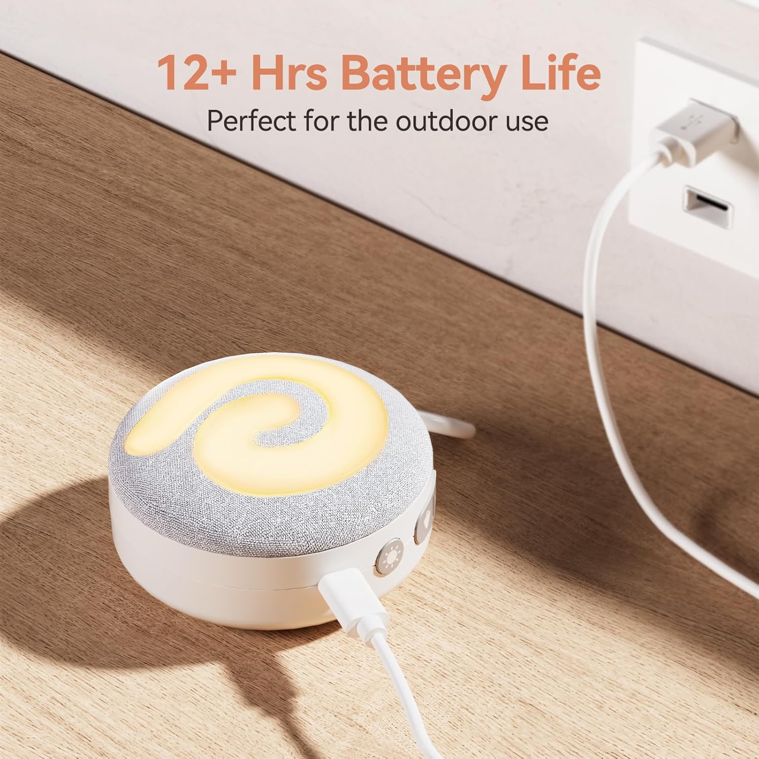 Detalle 2 de Dreamegg D11 white noise machine 21 sounds ๐ค