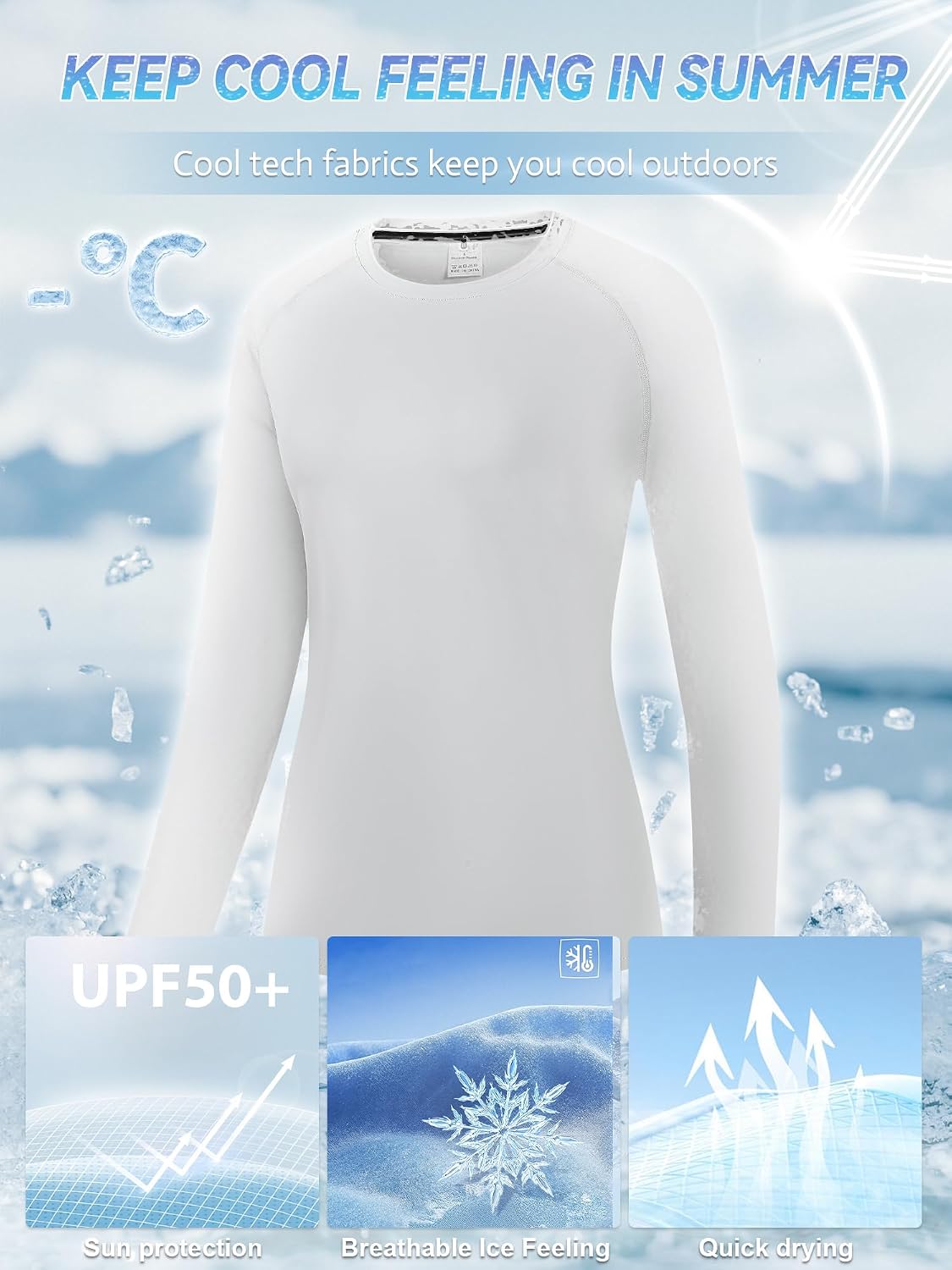 Detalle 2 de Holure Rash Guard UPF 50+ für Damen
