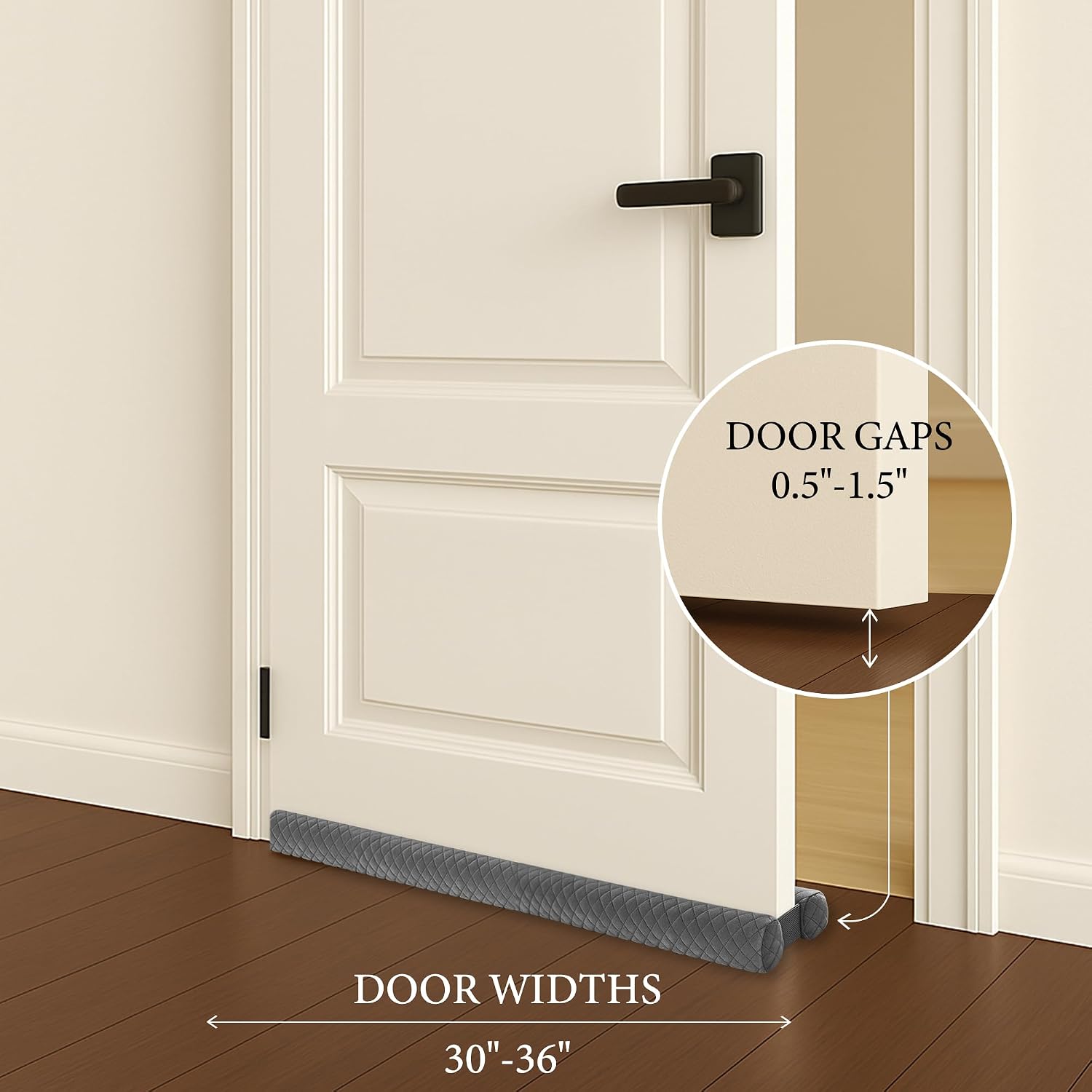 Detalle de Ciieyuo Draft Stopper 30–36'' Adjustable 🏠