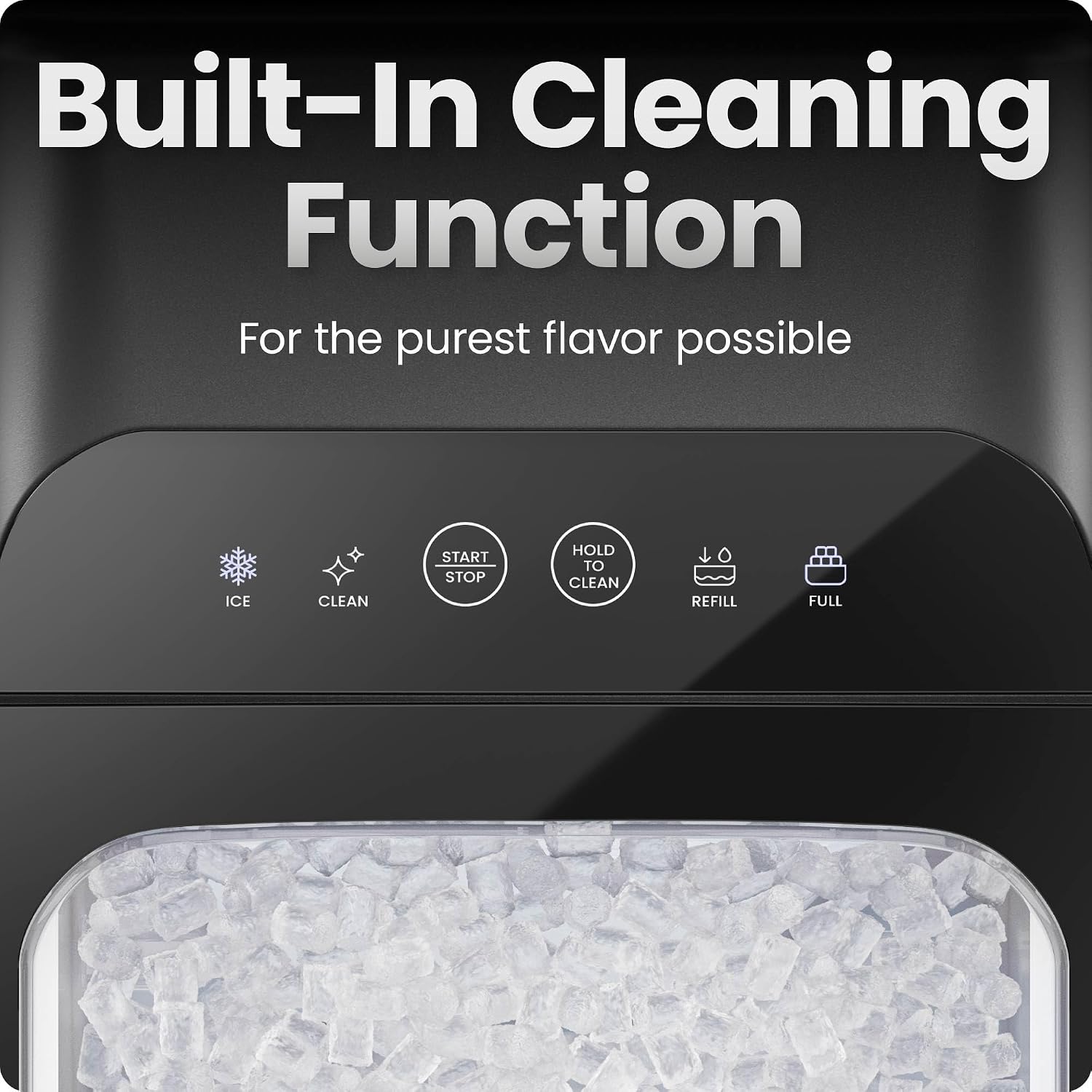 Detalle de Iceman RJ56-PB-V2 Pebble Ice Maker, 26 lb/day, 8-Minute First Batch