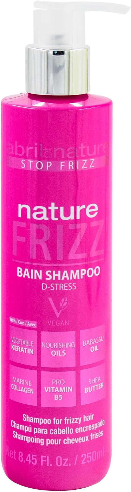 Detalle de Abril et nature ChampĂș Nature Frizz đââïž Pelo liso, suave y brillante