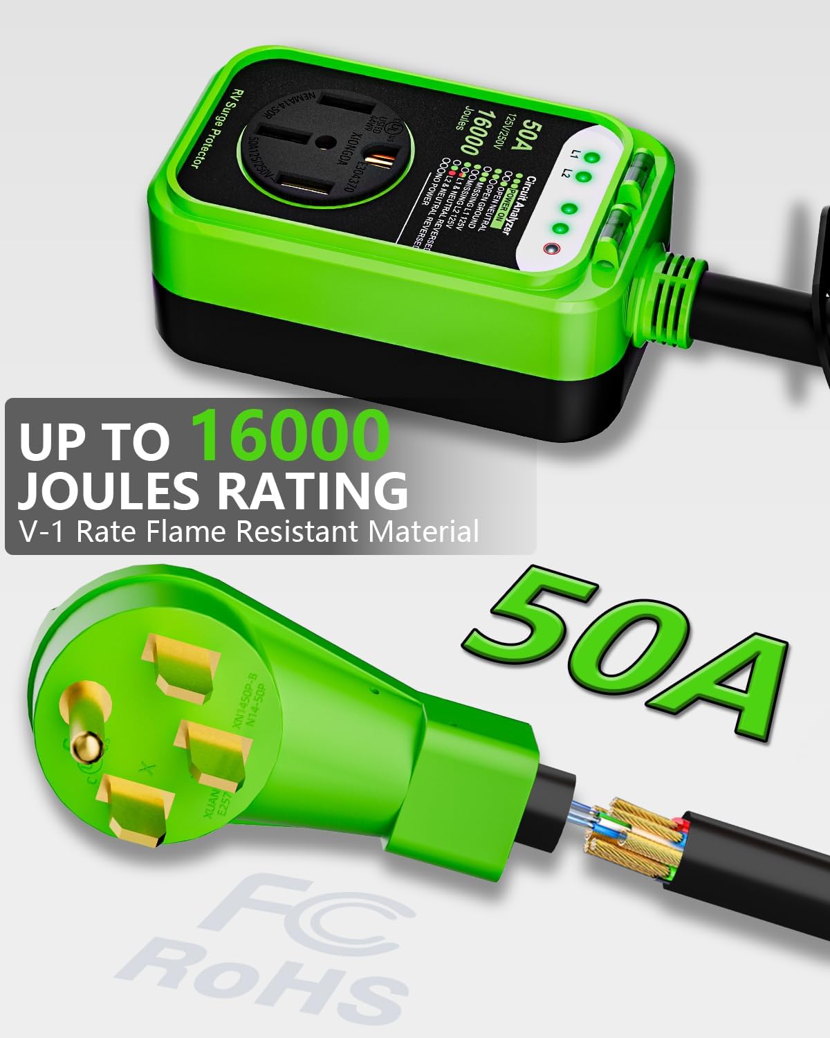 Detalle 2 de EPLCSE 50-Amp RV Surge Protector