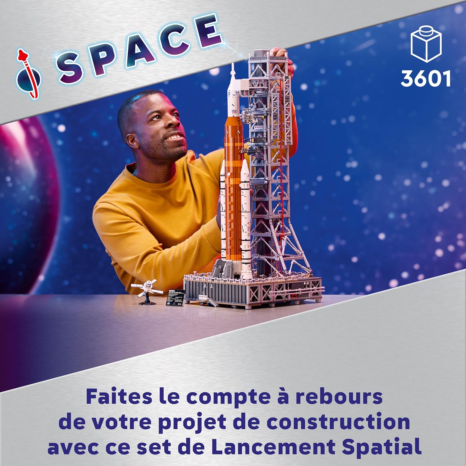 Thumbnail 2 de LEGO Icons 10341 – Le Système de Lancement Spatial d’Artemis de la NASA (édition Collector), set de construction adulte à exposer
