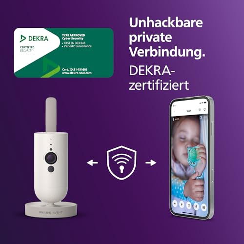Thumbnail 7 de Philips AVENT SCD951/26: Connected Babyphone mit HD-Kamera und WLAN