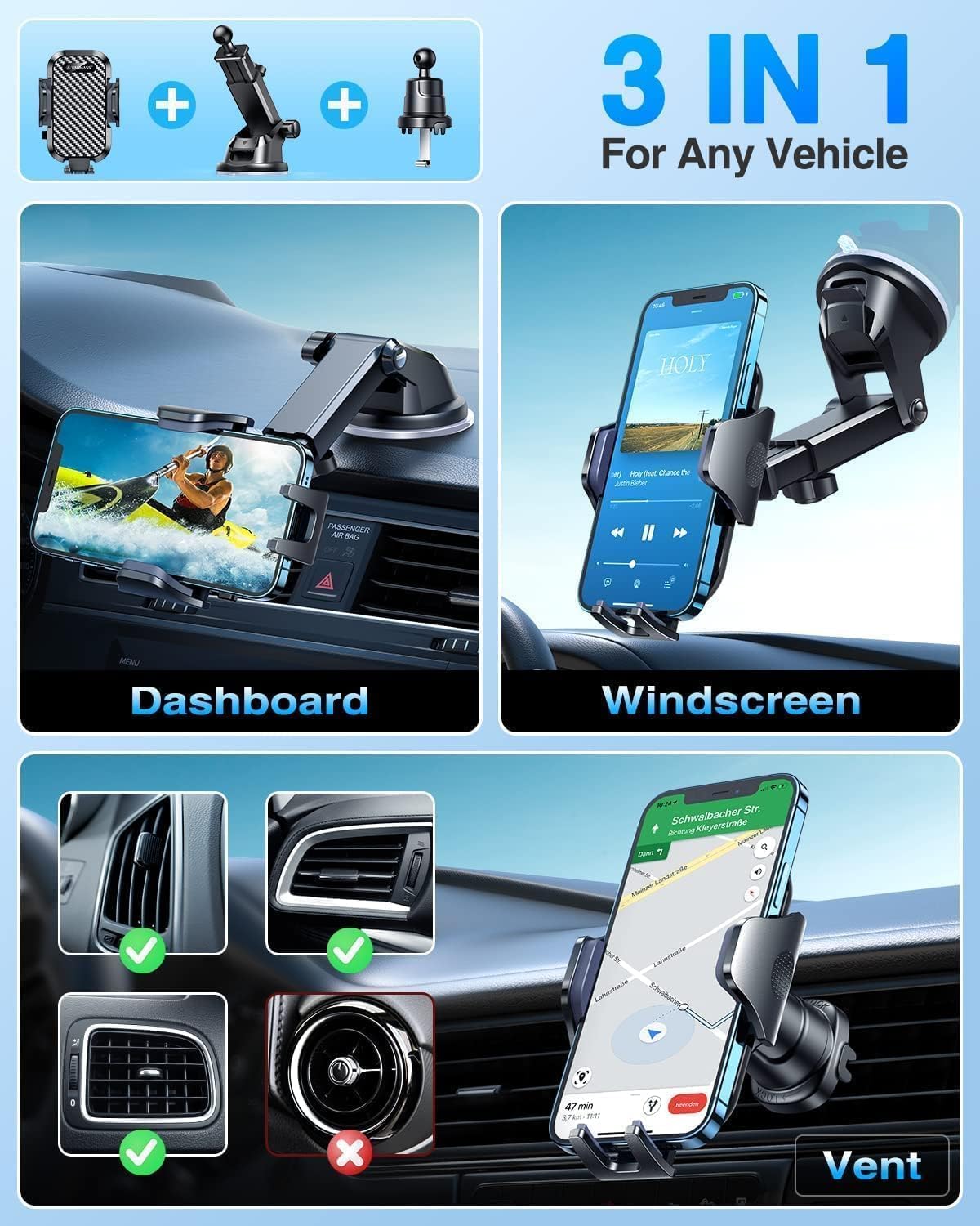 Thumbnail 4 de VANMASS 2026 Ultimate Car Phone Holder