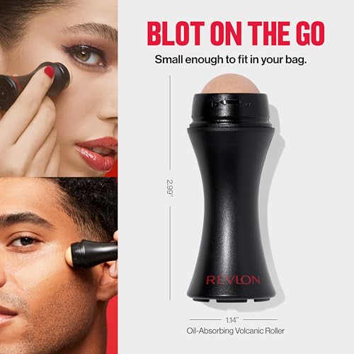 Thumbnail 7 de Revlon Oil-Absorbing Volcanic Face Roller, Black, 1 Count