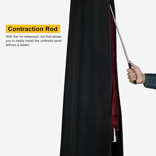 Thumbnail 6 de Dokon funda para sombrilla excentrica impermeable Oxford 420D (3 a 4 m), anti viento y anti UV