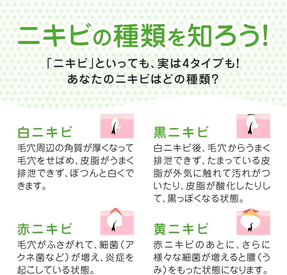 Detalle 2 de メンソレータム アクネス 薬用毛穴すっきり粒つぶ洗顔 3個セット・極潤サシェット付き