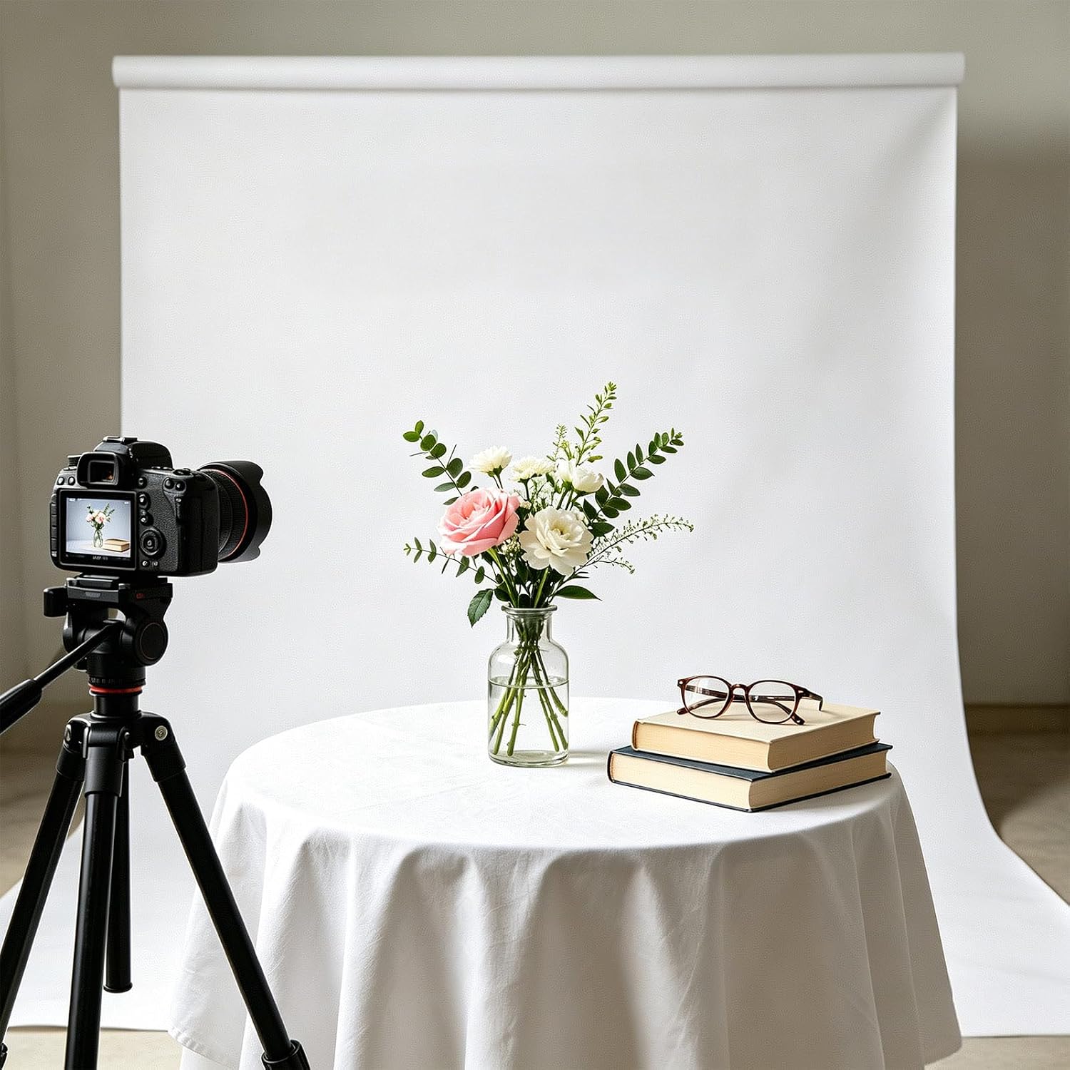 Detalle de White Photography Backdrop 8x10FT
