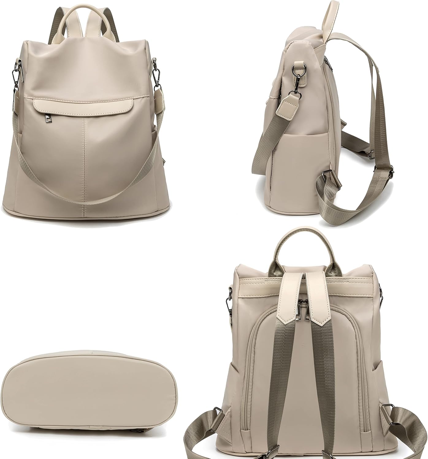 Detalle de shepretty Anti-Theft Travel Rucksack Shoulder Bag for Women