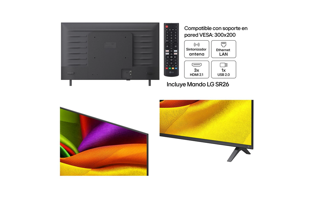 Detalle 2 de LG NANO 4K UHD AI NU85 de 43" (43NU850B6LA) — ficha de decisión de compra