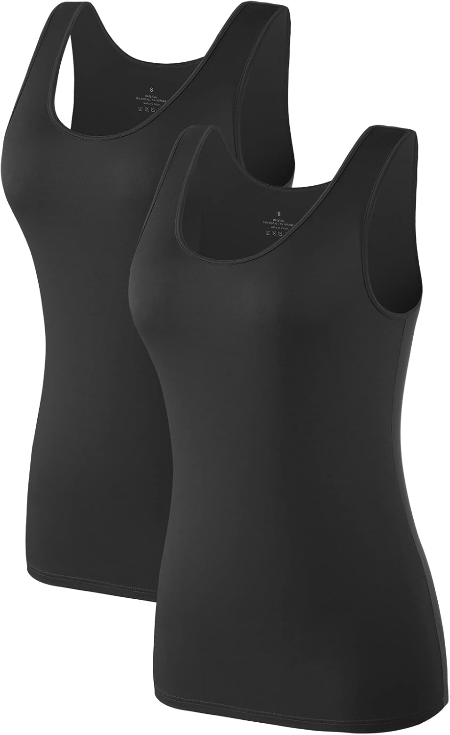 Thumbnail 5 de Air Curvey 4 Pack Tank Top 95% Modal