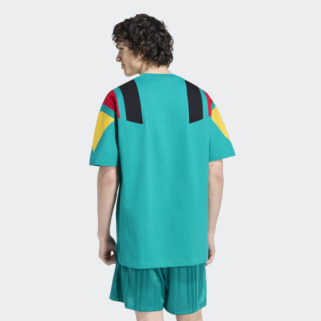 Detalle 2 de Adidas EQT Alemania, camiseta verde