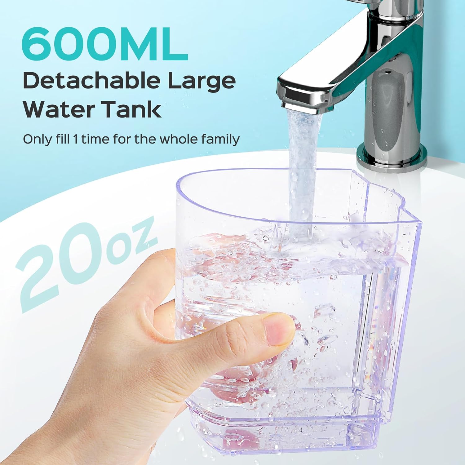 Thumbnail 5 de COSLUS E2 Water Flosser 12 Pressure Settings