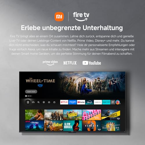 Thumbnail 10 de Xiaomi TV F Pro 75 (190 cm) – QLED 4K mit Fire TV OS8