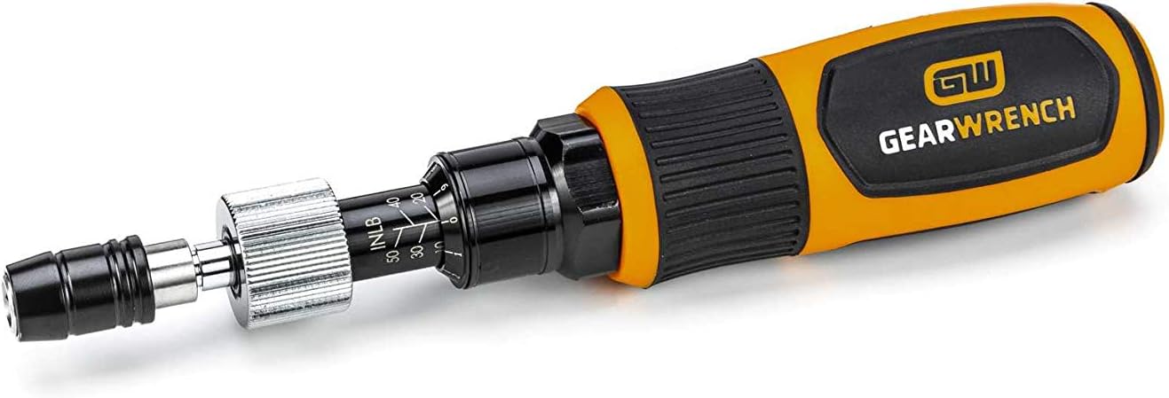 Detalle de GearWrench 1/4" Drive Torque Screwdriver 10-50 in/lbs (89624)