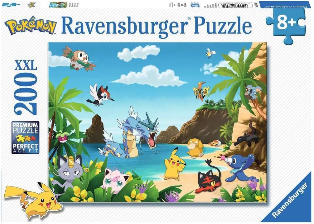 Detalle de Ravensburger Puzzle Pokémon 200 pezzi 49×36 cm per bambini
