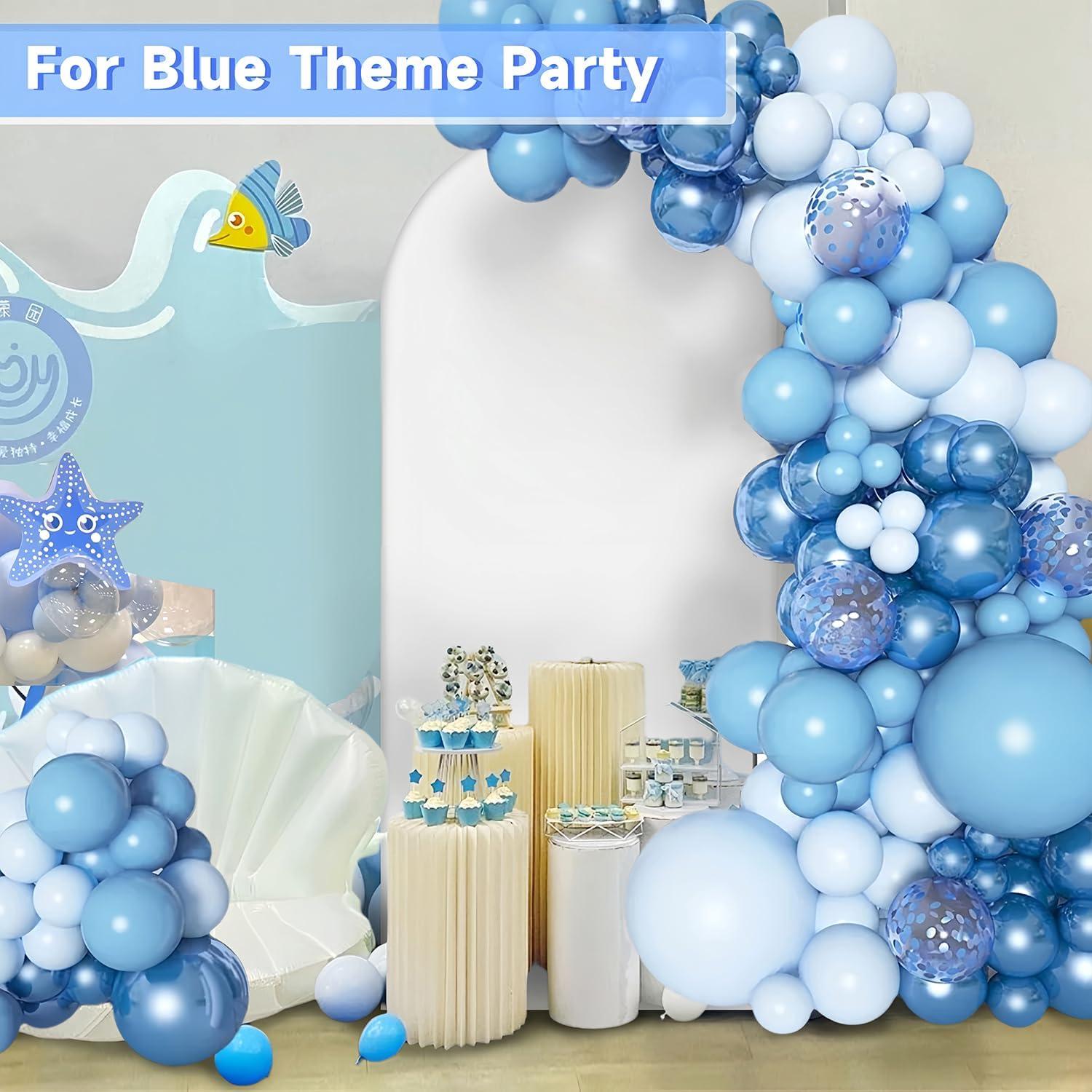 Detalle de Hemmotop Spandex Arch Backdrop Cover
